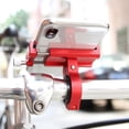 thumbnail image 5 of ZTTO Z-81 Soporte para teléfono para scooter de bicicleta Soporte para teléfono para bicicleta MTB (Rojo), 5 of 5