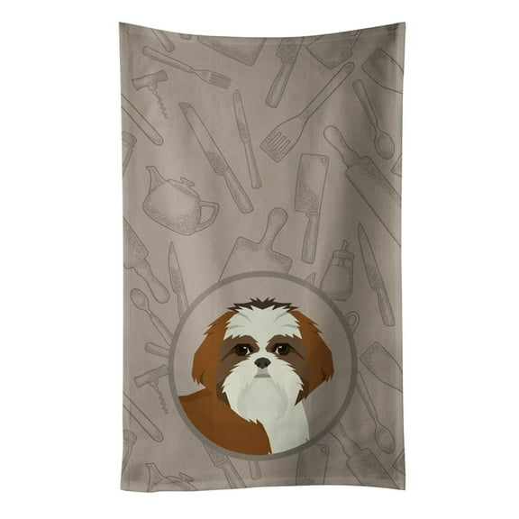 Shih Tzu In the Kitchen Kitchen Towel