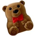 thumbnail image 5 of Veeki Mini Bear Display Box Flocking Cute Space Saving Jewelry Storage Case, Small Lightweight Jewelry Storage-051603, 5 of 5
