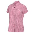 thumbnail image 1 of Regatta - Camisa Mindano V de Manga Corta para Mujer (Cereza Oscuro), 1 of 2