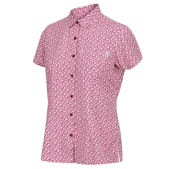 Regatta - Camisa Mindano V de Manga Corta para Mujer (Cereza Oscuro)