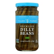 Tillen Farms Beans Pickled Crispy Dilly, 12 Oz