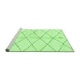 thumbnail image 2 of Ahgly Company Machine Washable Indoor Rectangle Solid Green Modern Area Rugs, 3' x 5', 2 of 4