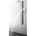 thumbnail image 5 of Fresca Pavia Stainless Steel (Brushed Silver) Thermostatic Shower Massage Panel, 5 of 6