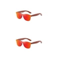 thumbnail image 3 of Transemion Lunettes Rétro Mode pour Femmes Options de Protection Ajustement Confortable Cadre Léger Rouge 2Ensemble, 3 of 6