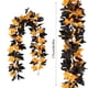 thumbnail image 3 of pstuiky Guirnalda de hojas artificiales para decoración de Halloween guirnalda de hojas de arce colgantes de ratán para interiores hogar Halloween fiesta de Navidad decoración de repisa, 3 of 6