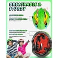 thumbnail image 3 of VICTGOAL Toddler Kids Bike Helmet Lightweight Children Dinosaur Bicycle Helmet for Boys and Girls Age 3-8 for Multi-Sport Scooter Cycling Skating, 3 of 8