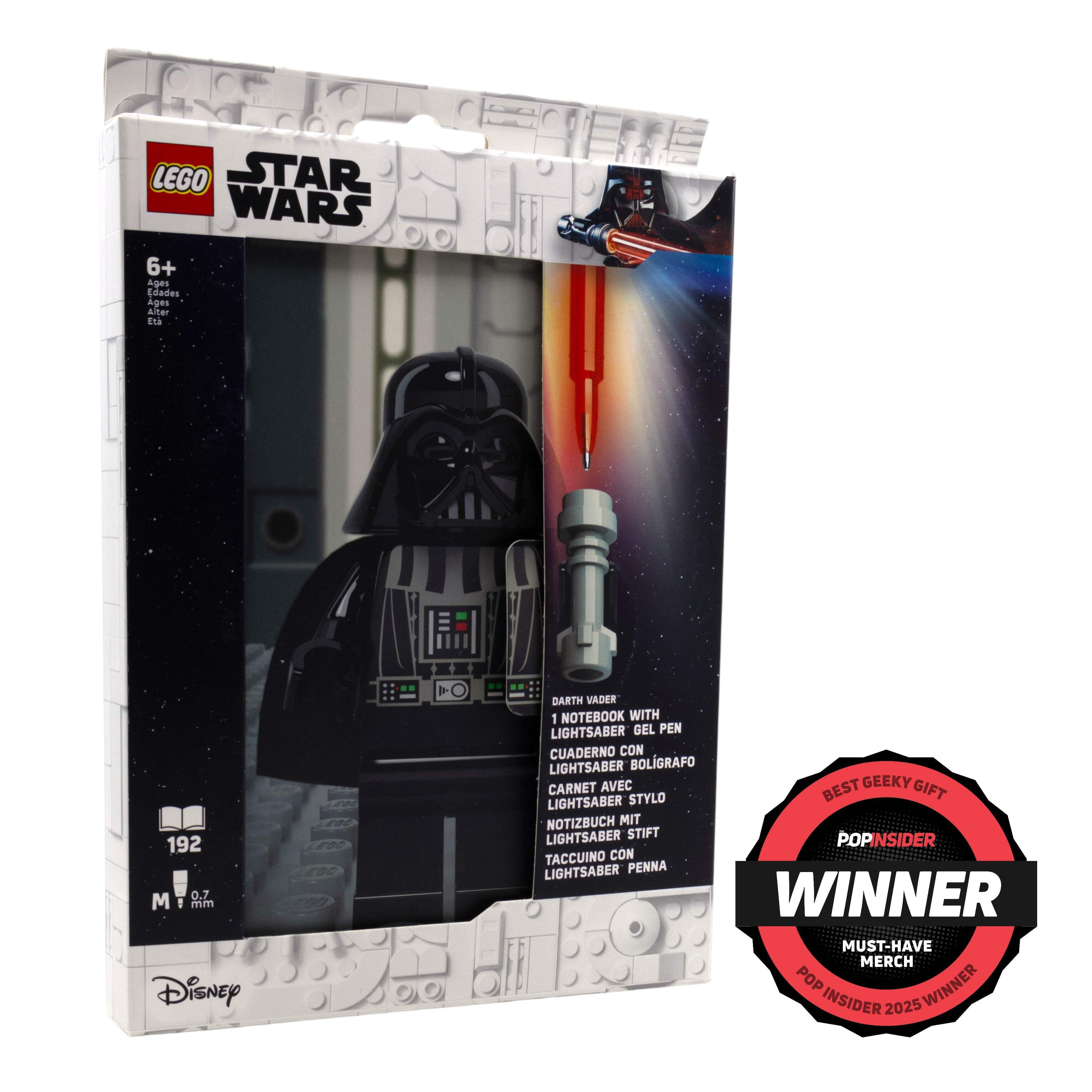 LEGO Star Wars Darth Vader Notebook with Lightsaber Gel Pen (53492)