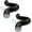 Black, variant on iPower 4 Inch 16 Feet Flexible Aluminum Ducting with 2 Clamps Included 4 Layer Protection Dryer Vent Hose for HVAC Heating Cooling Ventilation and Exhaust, Black