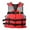 Red, variant on Adult Life Jacket Assistance Vest Kayak Ski Buoyancy Fishing Water Rescue