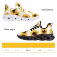 thumbnail image 4 of Yikeluo Zapatos planos con diseño de calavera médica para mujer, zapatillas informales con plataforma, ligeras, con cordones, de malla, para niñas, 4 of 6