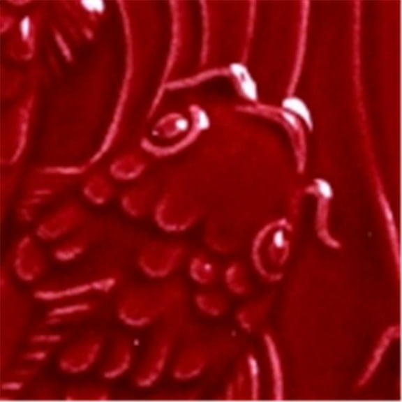 Lg  Non-Toxic Gloss Glaze- 1 Pint- Intense Red