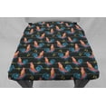 thumbnail image 2 of Roosters Dining Room Chair Back Covers or Seat Covers by Penny's Needful Things (Both Chair Back & Seat Cover) (20 W x 18 H CHAIR BACK) (Black), 2 of 5