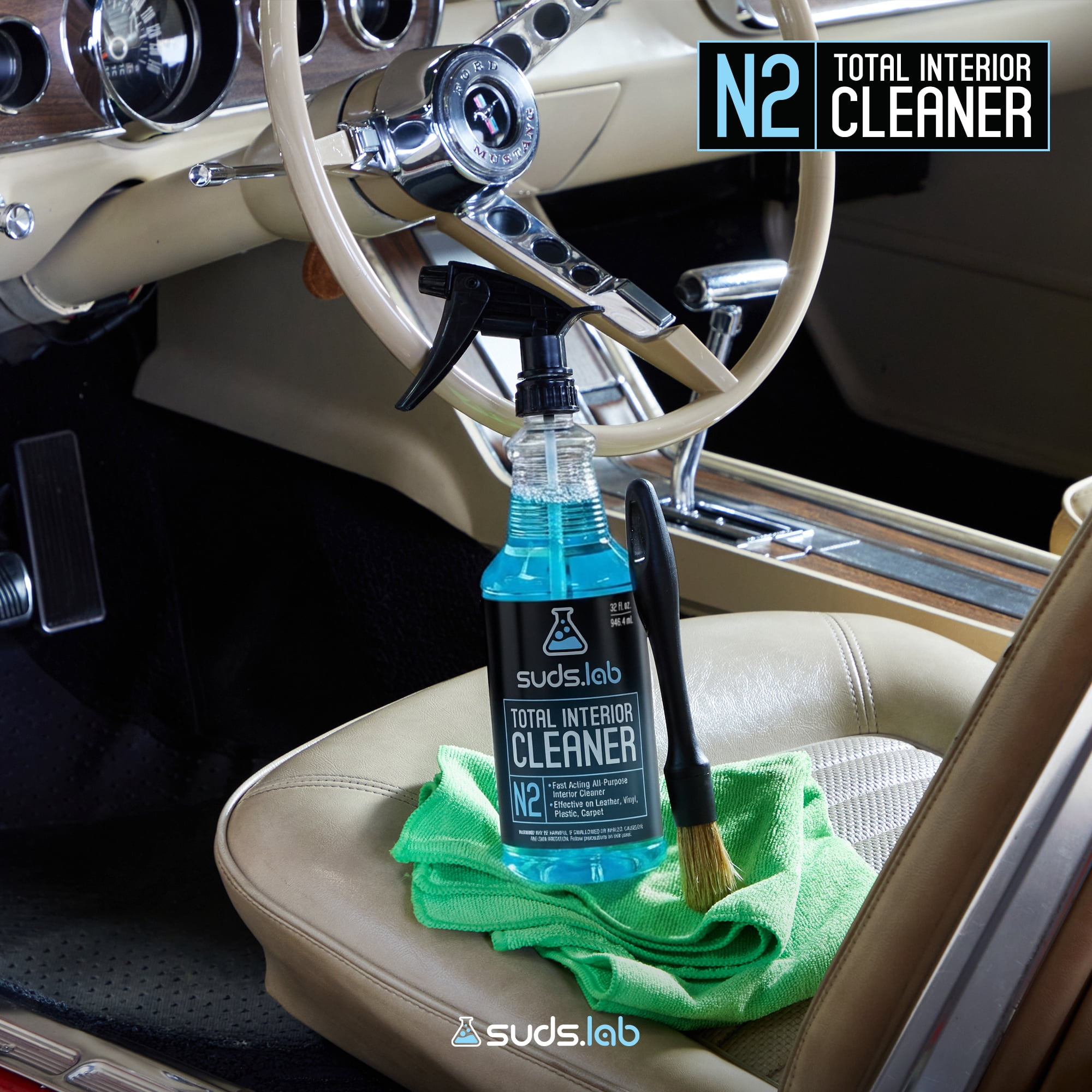 Suds Lab N2 Interior Cleaner, 32 oz