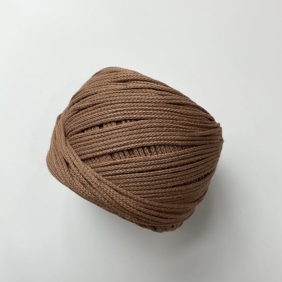 Namzi Cotton Crochet Yarn, brown- 1 roll, Pure Cotton Yarn for Crocheting, Soft & Easy to Work with, Ideal for Crafts & DIY Projects, High-Quality Yarn in Yarn Category.