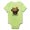 Kiwi, variant on CafePress - Pug Body Suit - Baby Light Bodysuit, Size Newborn - 24 Months