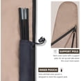 thumbnail image 5 of 600D Waterproof Offset Umbrella Cover, Cantilever Banana Style Parasol Fits Offset Umbrella 12 - 14 Feet DIA, 5 of 7