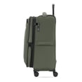 thumbnail image 5 of SWISSGEAR Stride Expandable Medium Checked Spinner Luggage, Olive Green, 8 Wheels & Built-in TSA Lock, 5 of 21