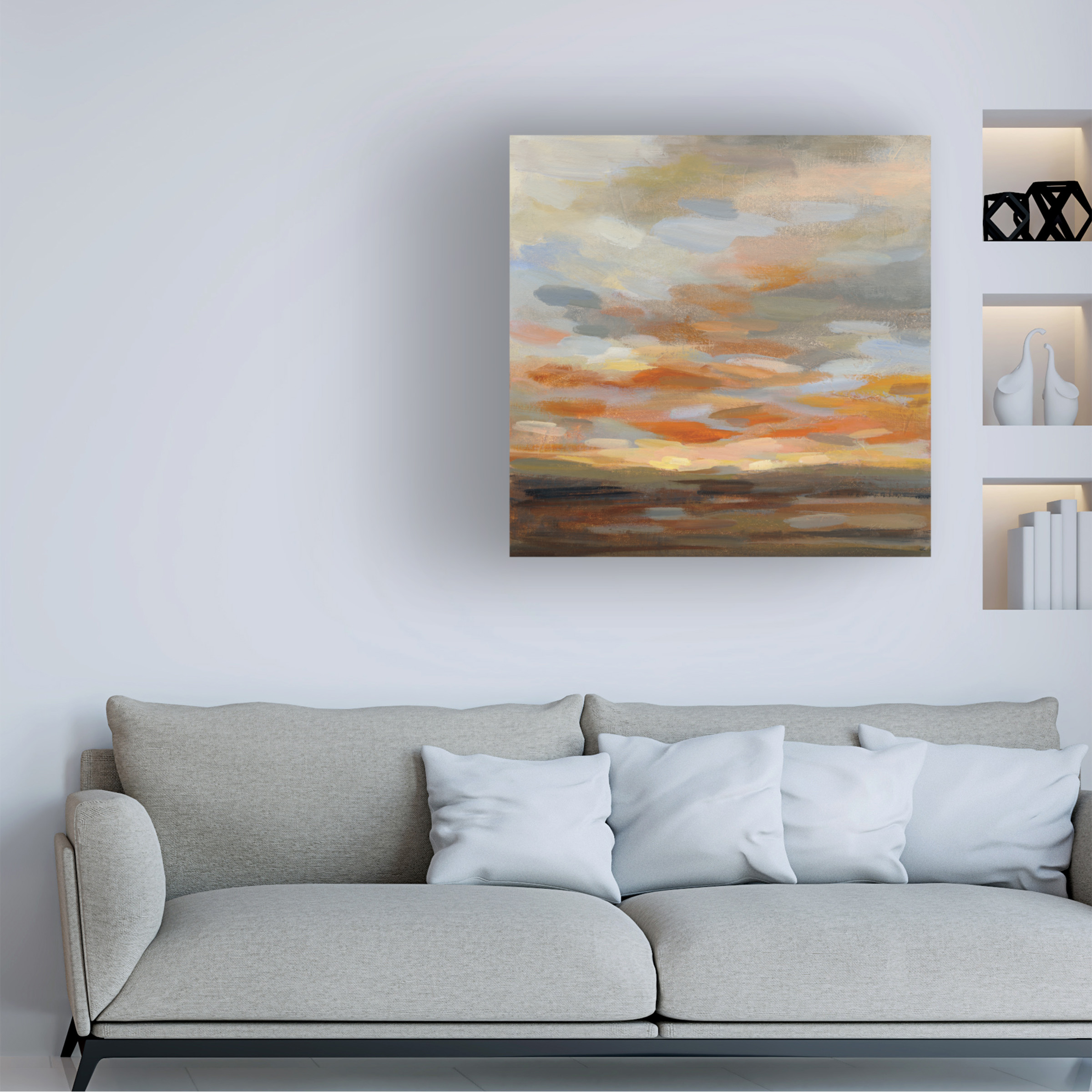 Trademark Fine Art 'High Desert Sky II' Canvas Art by Silvia Vassileva