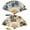 Pastel, variant on ACDANC 2Pcs Large Folding Fans for Dancing Sleek Fan Fold Boots on the Ground Fan Style1