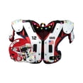 thumbnail image 2 of Dserhfy Car Soccer Ornament Flat Shape with Helmet Realistic Unique Design Handmade Decorate Car Hanging American Football Shoulder Pads Football Fans Gift, 2 of 8