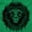 Irish Green, variant on Lion Jungle Symbolic Spirit Animal Long Sleeve TShirt Men Women Brisco Brands X