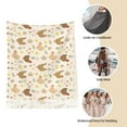 thumbnail image 6 of Cauagu Chicken Family Print Women Wrap Shawl tassels Scarves Retro Scarf 77.6"X28.3", 6 of 8