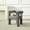 Slate Grey, variant on SAFAVIEH Couture Deandre Contemporary Velvet Solid Dining Chair, Slate Grey