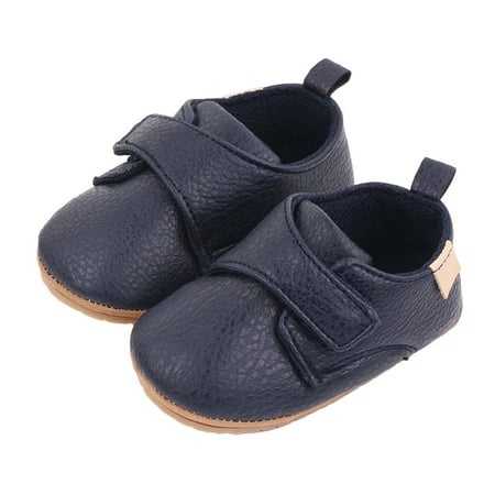 

Toddler PU Sneakers Casual Soft Sole Cute Baby Flats Infant Walking Shoes for Newborn Girl Boys