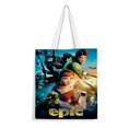 thumbnail image 1 of Epic Bolso de tela con estampado de lienzo para mujer, bolsa de compras reutilizable y estética, con cremallera interior, regalo para mujer,40*45cm., 1 of 6