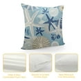 thumbnail image 4 of Nawypu  Nautical Coastal Pillow Covers Beach Ocean Themed Decorative Couch Pillow Cases Set of 2 Starfish Seashell Throw Pillows Home Decor for Living Room Bedroom Bed Cushion Outdoor, 4 of 5