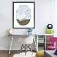 thumbnail image 3 of Stupell Industries Rustic Lodge Gentle Duck in Meadow Black Floating Frame Canvas Art, 25 x 31, by Sara Baker, 3 of 8