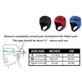 thumbnail image 2 of Soft Shell Football Helmet Scrum Cap 7v7 Rugby Helmet Foam Cotton Protective Soft Padded Headgear Surf Flag Football Helmet Youth Kids Adult, 2 of 10
