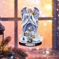thumbnail image 2 of 1 Piece Christmas Tree Stickers 3D Christmas Window Clings Stickers Rotating Sculpture Decorative Crafts Window Paste Stickers for Xmas Decoration (A), 2 of 5