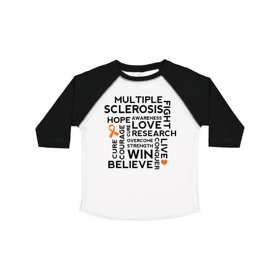 Inktastic Multiple Sclerosis MS Awareness Walk Boys or Girls Toddler T-Shirt