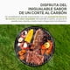 thumbnail image 3 of Asador de Carbón Portátil Hikeo de Acero 36 cm de Diámetro para Carne Asada, 3 of 9