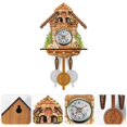 thumbnail image 3 of Naiovety Reloj pájaro antigua estilo escandinavo colgante péndulo montado en la pared decoración de la pared decoración del hogar suministros Decoración del hogar CM003 Naiovety HA040715-04, 3 of 6