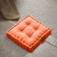 thumbnail image 7 of Violete Thick Floor Cushion with Handles, 18 x 18 in Velvet Seat Pillow, Approx 3.9 in Thick, Firm Support for Meditation, Yoga, Reading, Sofa or Patio Floor Mat, 7 of 7