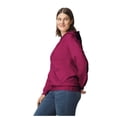 thumbnail image 3 of Gildan - Sudadera Softstyle de Polar para Adultos Unisex (Granate), 3 of 3