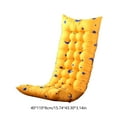 thumbnail image 3 of Djunllk Chair Cushions - Premium Rocking Chair Cushion of Upper and Lower with Ties, Non Slip Fast Recovery High Back Seat Cushion, Floor Cushions 15.7" x 43.3", 3 of 7