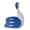 Blue, variant on Riousery Posture Corrector Chair with Ergonomic Lower Back Support, Lumbar Cushion for Extended Sitting Relief at Office or Home Workspace, Red (14.2 inches / 36.1 cm)