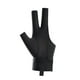 thumbnail image 4 of Guantes de billar de 3 dedos, elásticos, transpirables, accesorios deportivos, 9 x 18 cm, universales, profesionales y compactos., 4 of 9