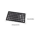 thumbnail image 3 of Storage Container Empty Grids Case Case Holder Holder Professional Rectangle Black Plastic Organizer Jewelry Rhinestones Accessories Type2, 3 of 6
