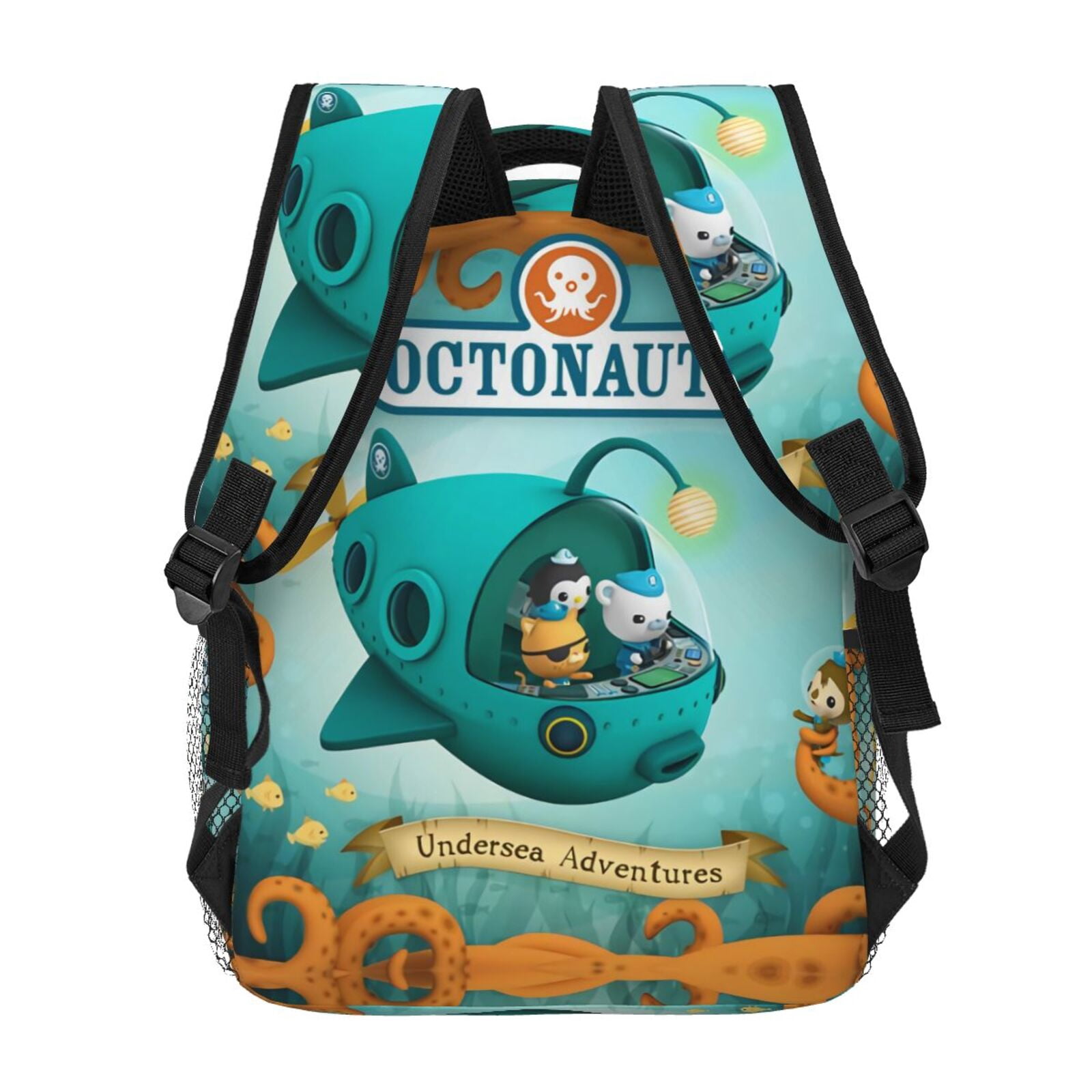 Unisex Cartoon Light Weight Laptop Bags Bookbag Schoolbag Daypack Octonauts (10) Casual Backpack