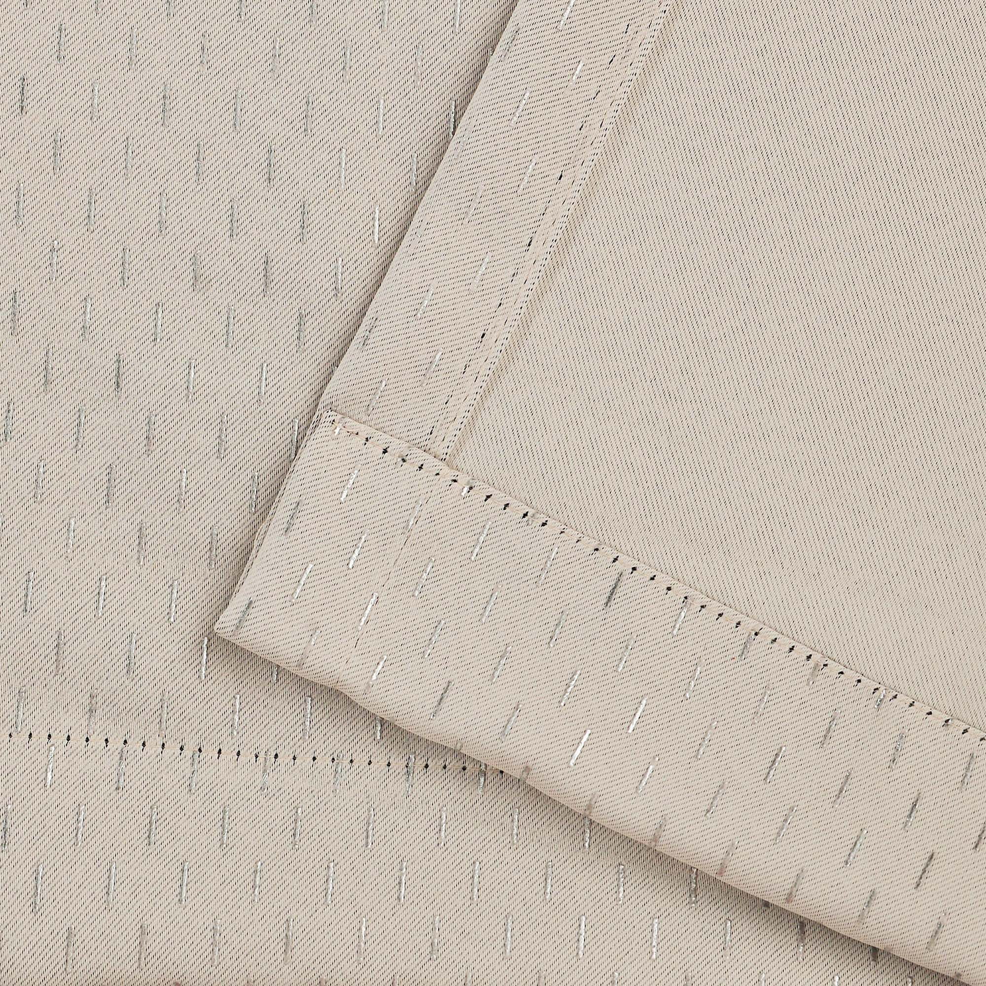 Superior Shimmer Blackout Curtains, Grommet Header, Set of 2, 42" X 96", Ivory