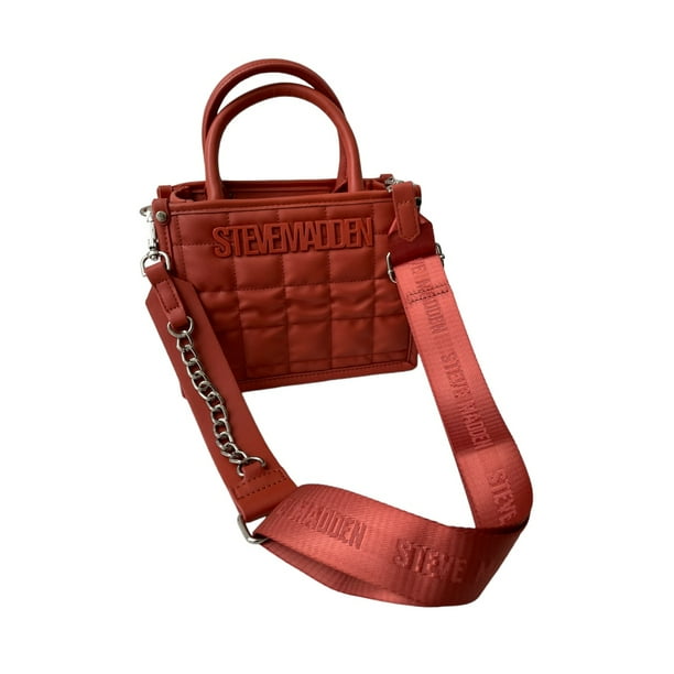 Handbag Bolsa Roja Steve Madden Bolsa Steve Madden Bgraya Rojo
