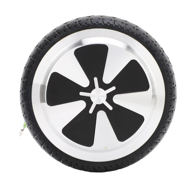 Self Balancing Tire Replacement, 6.5 Inch Self Balancing Scooter Motor Wheel Aluminum Rubber Enhanced Stability Long Durability for Riding