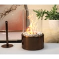 thumbnail image 4 of Foyer de Table au Bioéthanol Foyer de Table au Bioéthanol Rond Cuivre Noir, 4 of 5