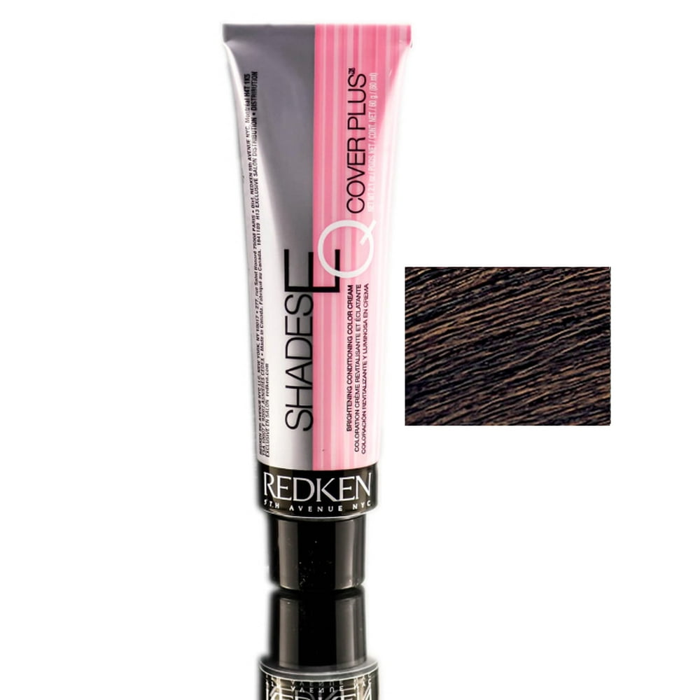 Redken Shades EQ Cover Plus Cream 4WM Pack of 2 with Sleek Comb