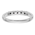 thumbnail image 5 of 14K White Gold Ring Band Wedding Only center Stone Round, 5 of 7